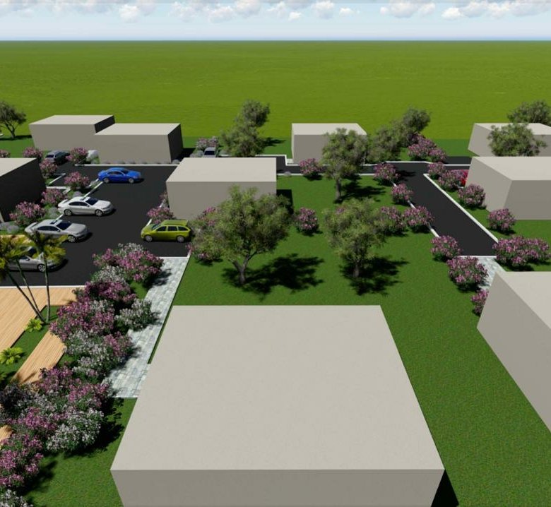 Modern Ekosphere residences in Ulcinj, Montenegro: stylish homes, lush landscaping, and prime investment&acirc;see more at immorenta.me.