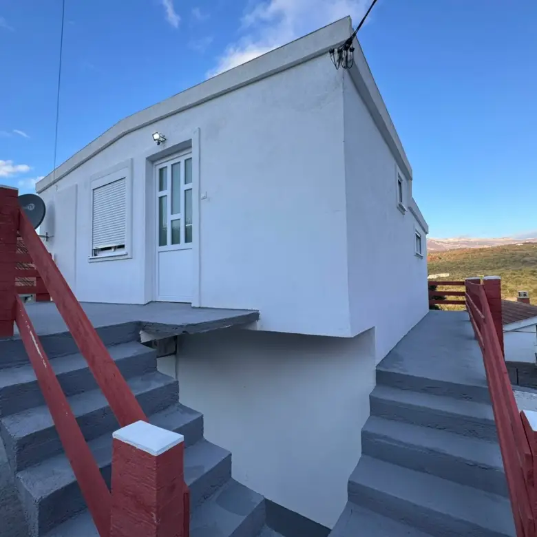 Charming white house in Ulcinj, Montenegro: elevated, scenic hills, ideal investment. On immorenta.me by ekosphere doo.