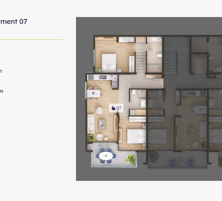 Discover Apartment 07 in Ulcinj&mdash;84.40 m&sup2;, one-bedroom, terrace, anteroom; prime investment on immorenta.me by ekosphere doo.