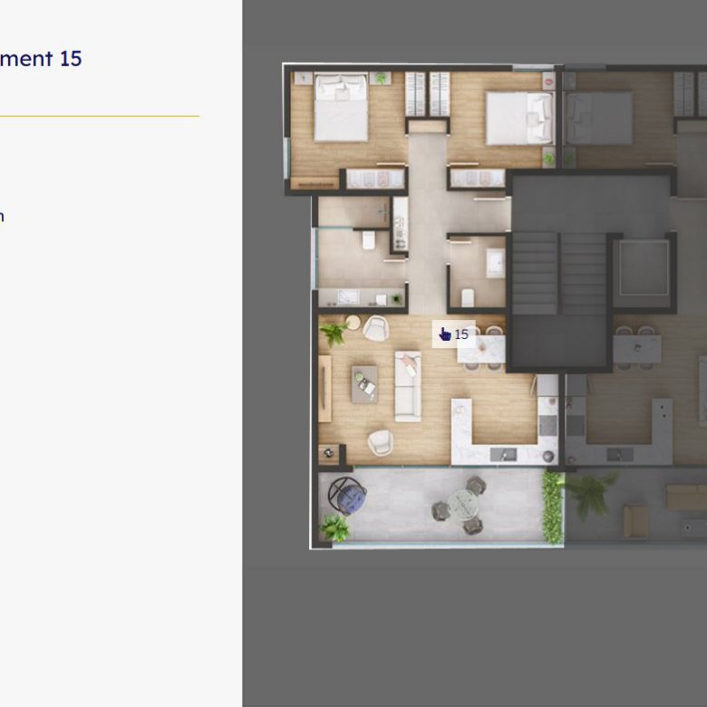 Investment opportunity: 81.75 sqm, two-bedroom Apartment 15 in Ulcinj&mdash;spacious layout with terrace, exclusive on immorenta.me by Ekosphere DOO.