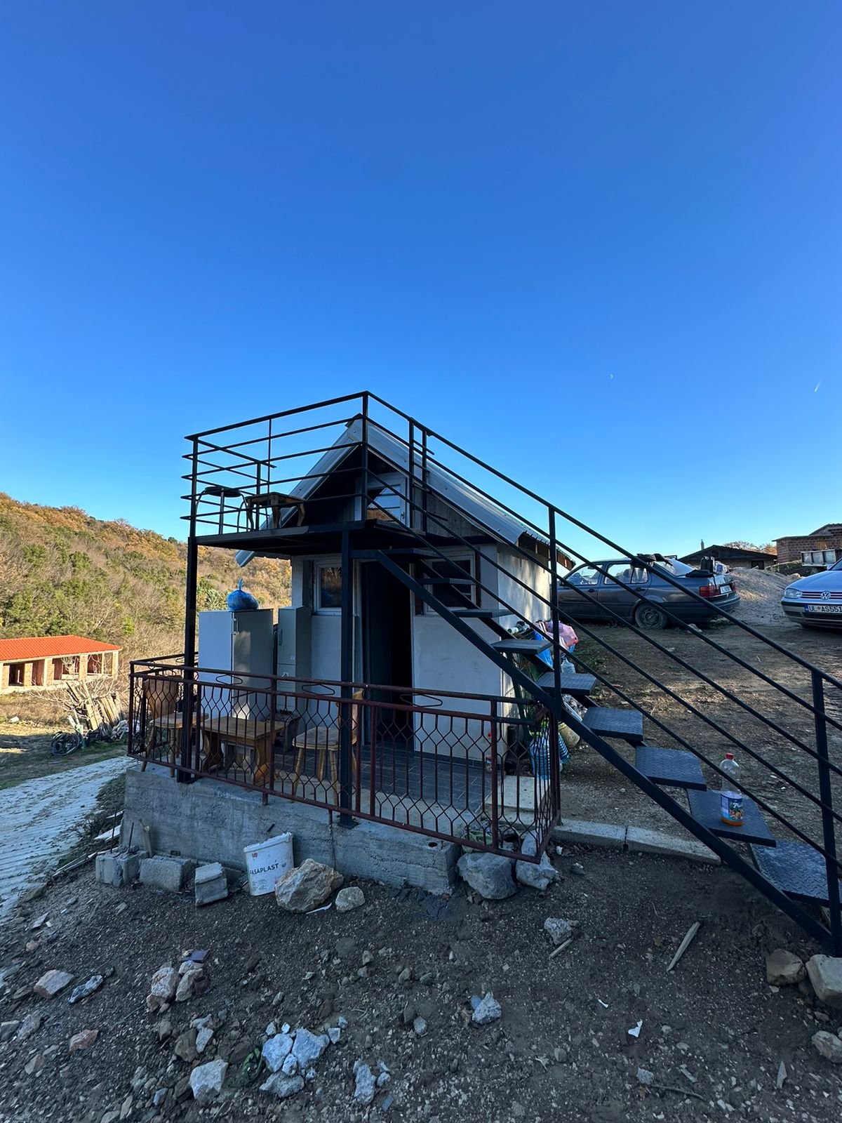Modern two-story property in Ulcinj, Montenegro, with roof deck and parking; prime investment via immorenta.me by ekosphere doo.