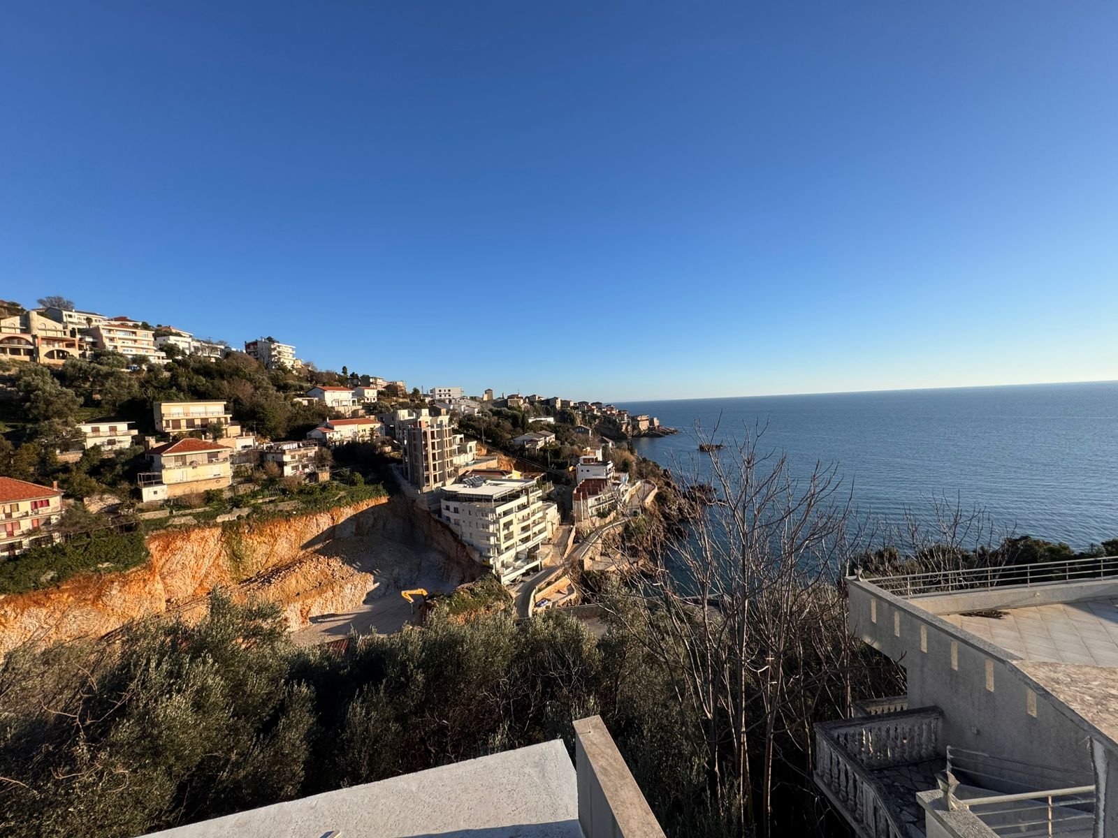 Stunning Ulcinj hilltop homes with panoramic sea views and terrace&mdash;ideal for real estate investment at immorenta.me by Ekosphere.