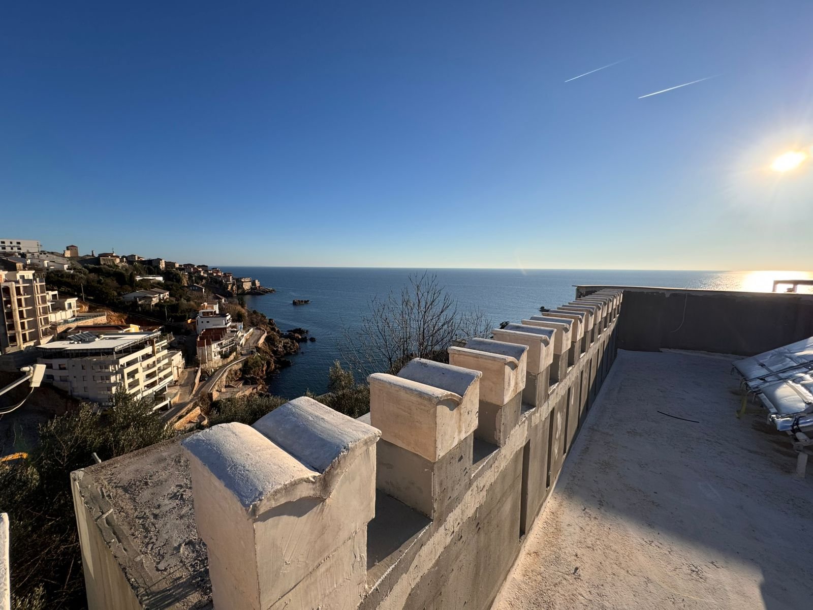 Stunning Ulcinj sea-view terrace&mdash;ideal real estate investment! Explore premium properties at immorenta.me by Ekosphere doo.