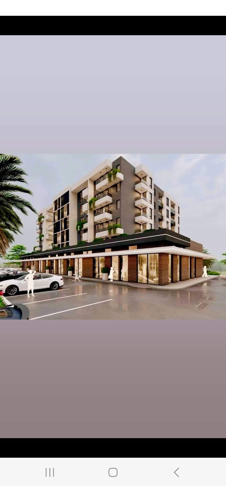 Discover a premium Ekosphere apartment building in Ulcinj, Montenegro&mdash;balconies, shops & palm-lined curb appeal. immorenta.me.