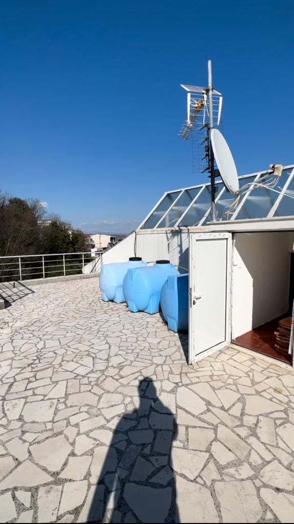 Stunning Ulcinj rooftop with tiled flooring, glass-roofed lounge, utilities & panoramic views&mdash;exclusive at immorenta.me by Ekosphere.