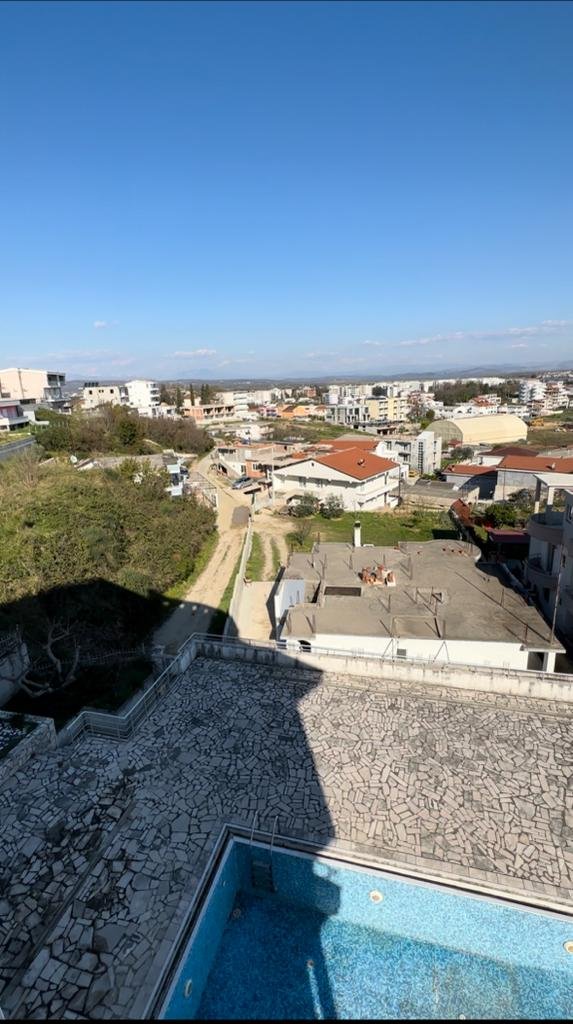 Stunning Ulcinj, Montenegro view: pool, stone terrace, lush greenery&mdash;perfect for luxury real estate. Offered by Ekosphere via immorenta.me.