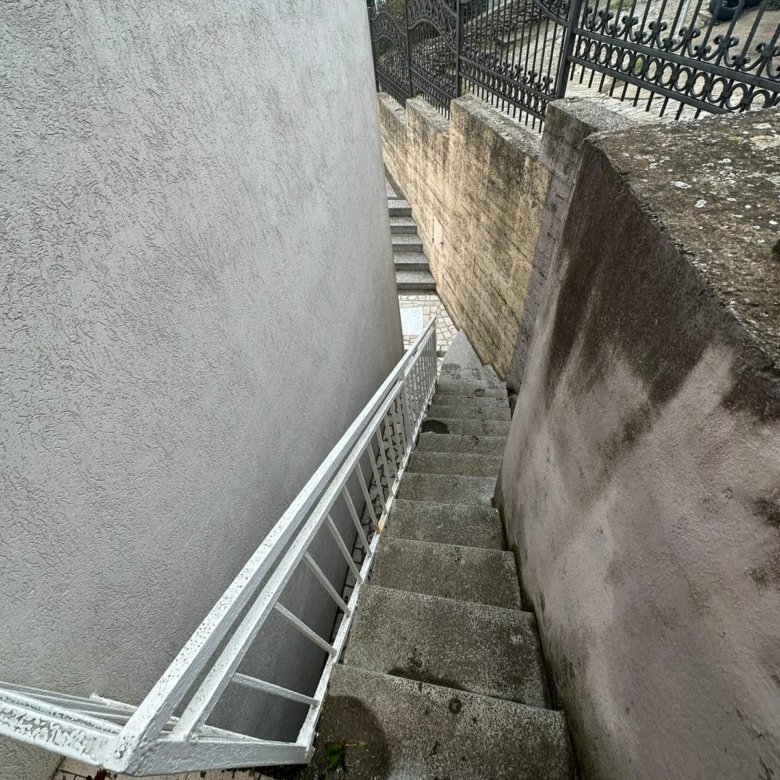 Experience Ulcinj Montenegro&rsquo;s charm: stylish concrete steps, stone walls, secure fencing&mdash;ideal for investment. By ekosphere doo.