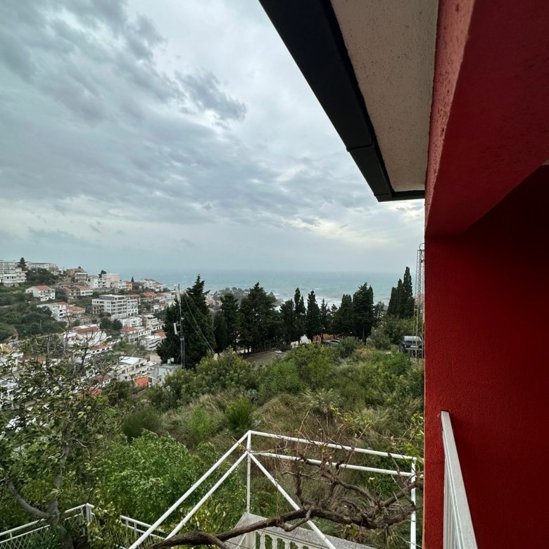 Invest in Ulcinj, Montenegro: panoramic sea views, lush greenery, and tiled terrace&mdash;exclusive on immorenta.me by Ekosphere.