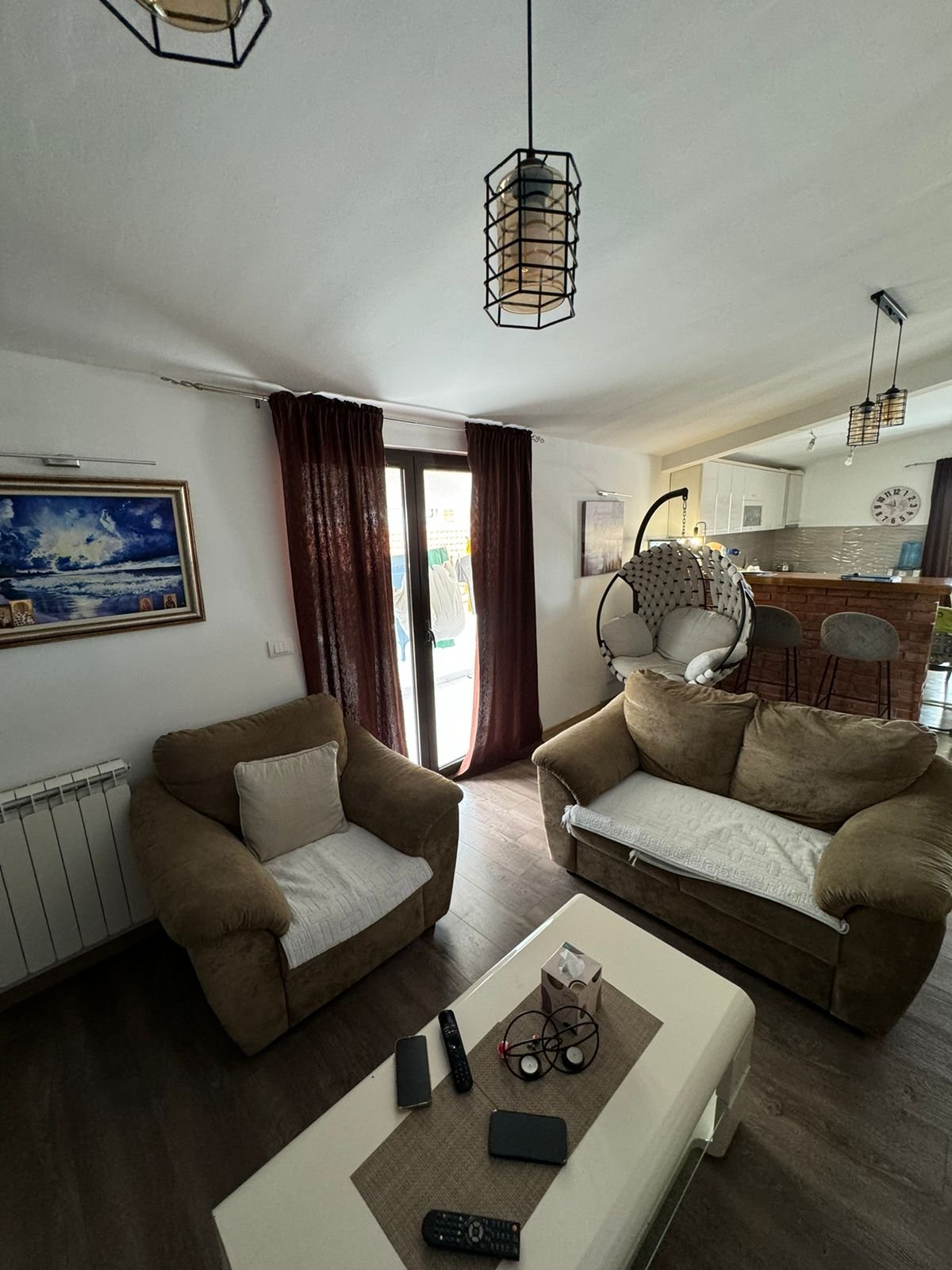 Modern Ulcinj apartment with stylish living room, sleek kitchen, designer decor&mdash;top investment on immorenta.me by ekosphere doo.