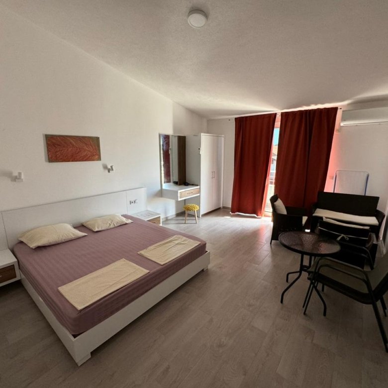 Modern, fully furnished Ulcinj hotel room with luxury amenities&mdash;an ideal Montenegro real estate investment by ekosphere doo.