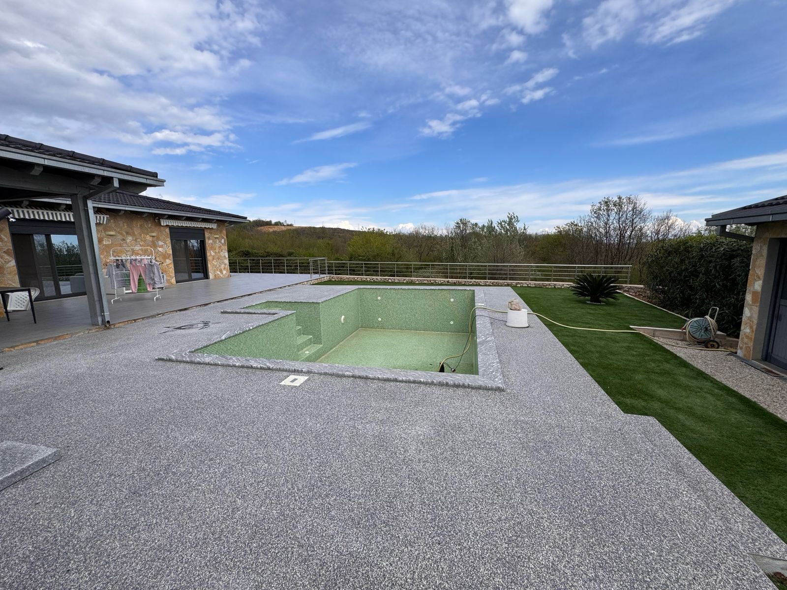 Luxury Ulcinj property with modern buildings, stone patio, in-ground pool & scenic views&mdash;exclusive at immorenta.me by ekosphere doo.