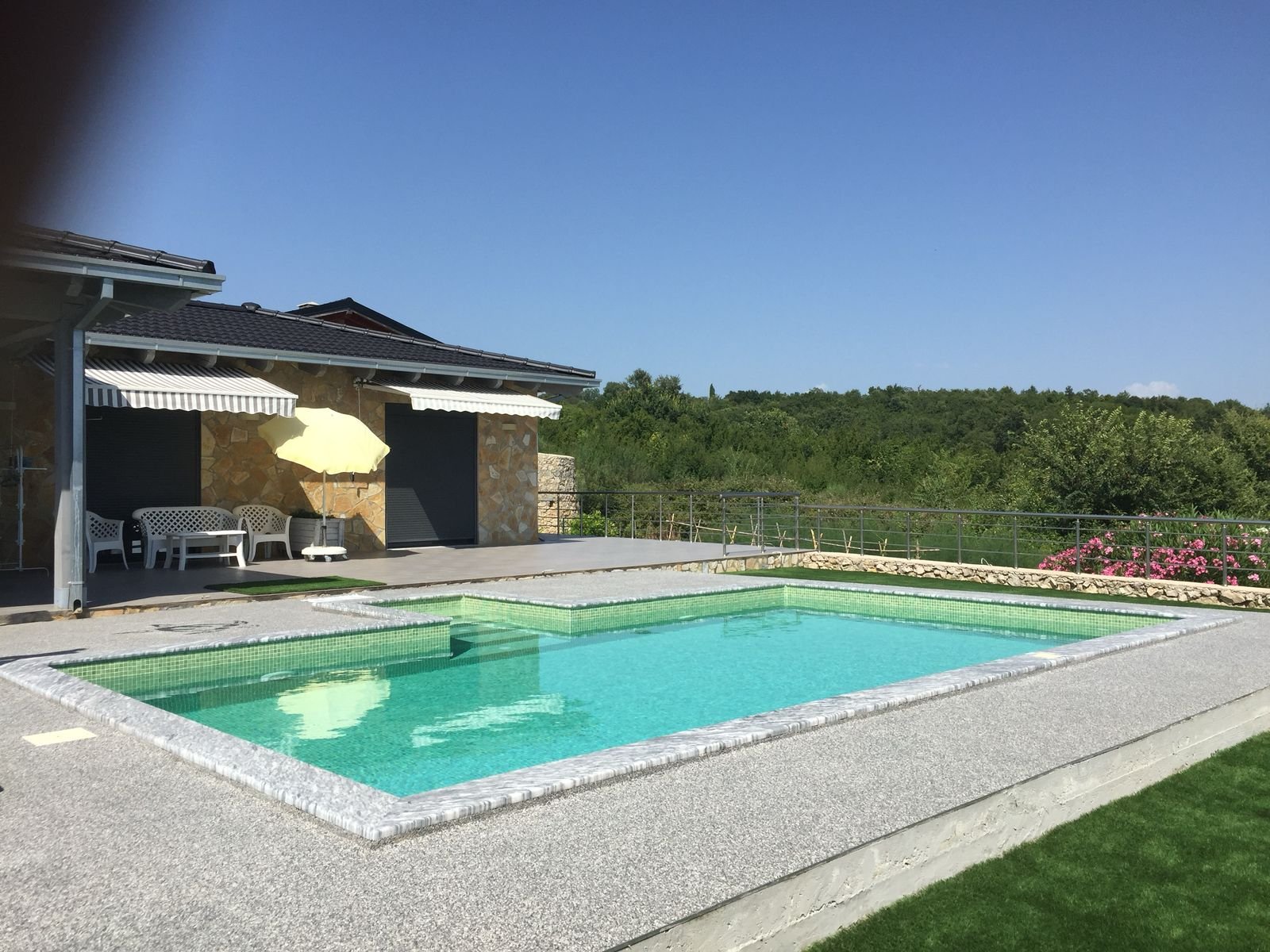 Stunning Ulcinj villa with private pool, stone patio, shaded terrace & iconic views&mdash;exclusive on immorenta.me by ekosphere doo.