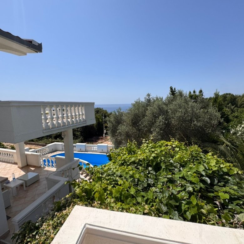 Luxury Ulcinj villa with private pool, terrace, sea views, and lush gardens&mdash;prime investment via immorenta.me by ekosphere doo.