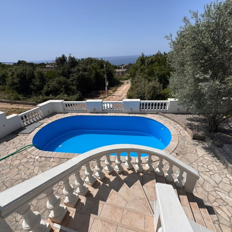Listings for Sale - Stunning Ulcinj property: tiled stairs, private pool, stone patio & lush gardens. Invest now via immorenta.me by ekosphere doo.