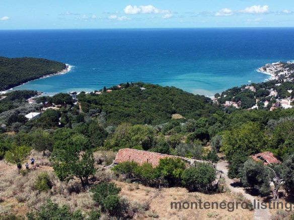 Discover prime Ulcinj, Montenegro real estate&mdash;forested hills, red-roof homes, sandy beaches & investment on immorenta.me by ekosphere doo.