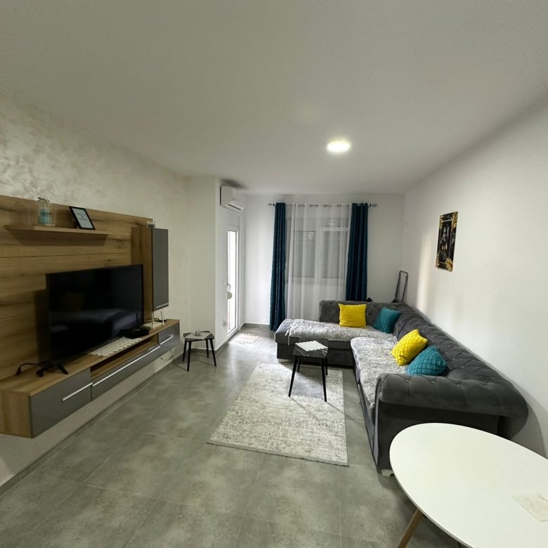 All Listings for Ulcinj: Discover this stylish Ulcinj modern living room with luxury finishes&mdash;ideal Montenegro real estate. Featured on immorenta.me by ekosphere doo.