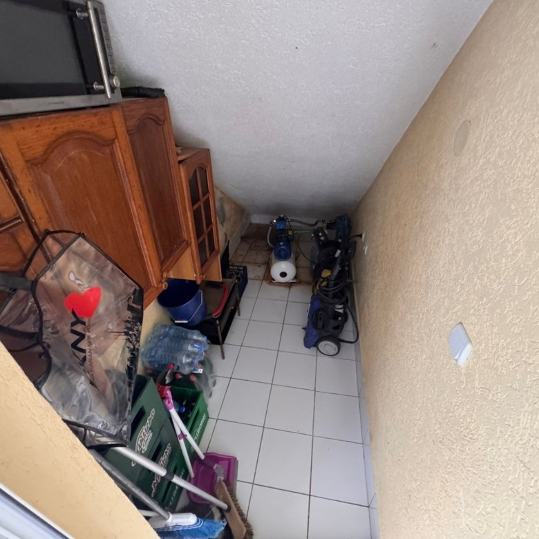 Optimize your Ulcinj, Montenegro property with this organized storage space&acirc;tiled floor, cabinets, ladder&acirc;exclusively on immorenta.me by Ekosphere DOO.