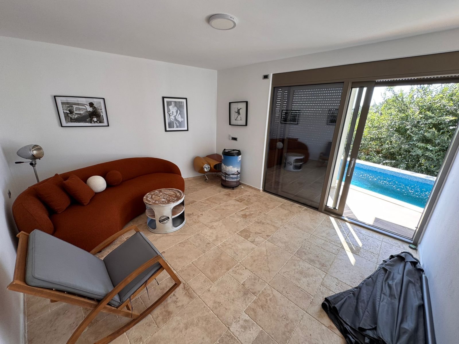 Modern room in Ulcinj with sleek furnishings, poolside access, and ekosphere style&mdash;exclusive on immorenta.me investment.