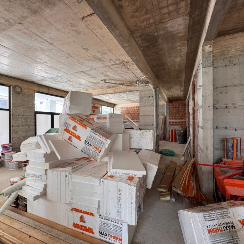 Prime Ulcinj real estate under construction, large windows and quality materials&mdash;an Ekosphere doo project via immorenta.me.