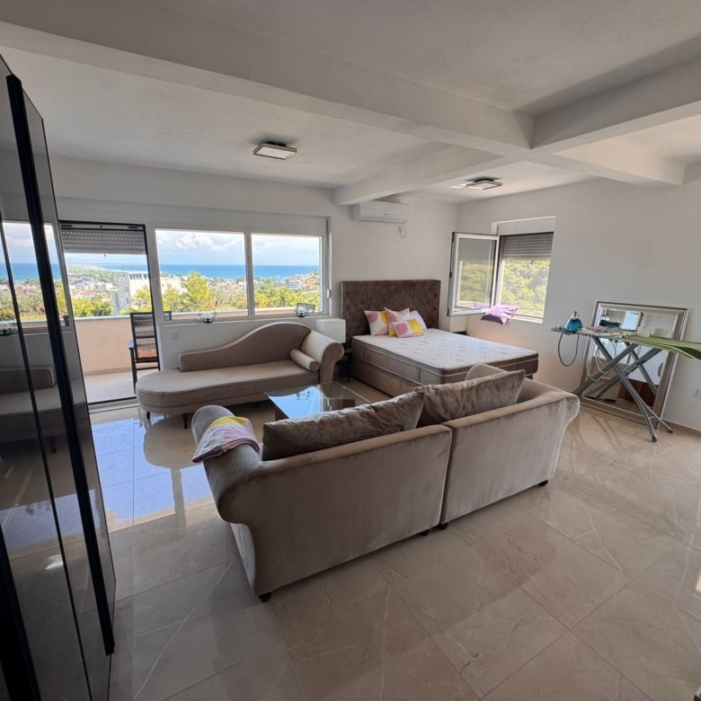 Listings for Rent in Ulcinj: Bright, modern room in Ulcinj, Montenegro with large windows, elegant furnishings&mdash;ideal investment. Discover more at immorenta.me by ekosphere doo.