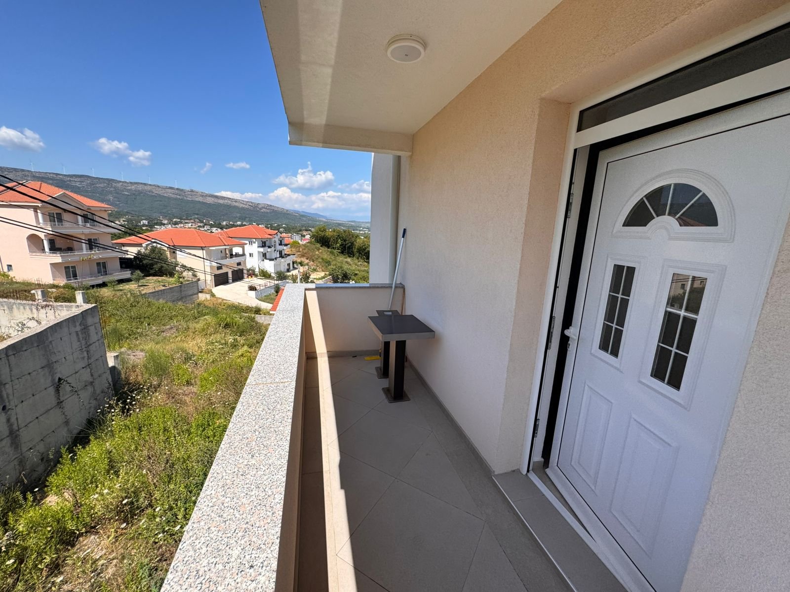 Charming tiled balcony with scenic views in Ulcinj, Montenegro&mdash;ideal investment via immorenta.me by ekosphere doo.