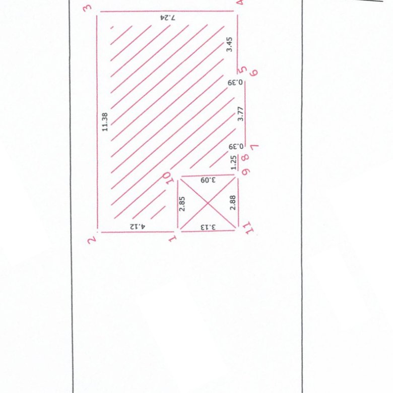 Discover a prime rectangular plot in Ulcinj, Montenegro! Investment opportunity with clear boundaries & dimensions. Eksophere DOO project.
