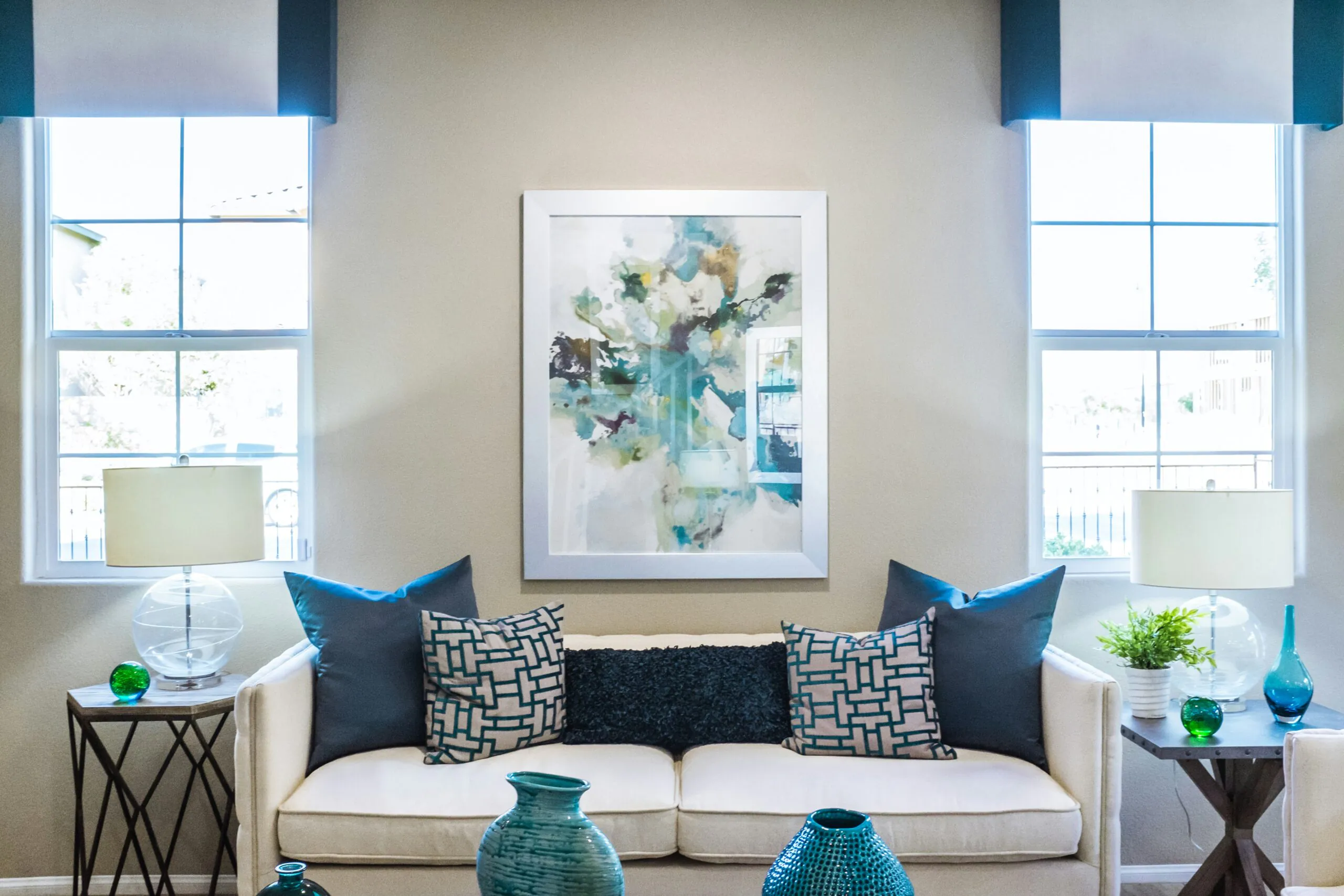 Discover this elegant Ulcinj living room featuring modern d&eacute;cor, natural light, and premium finishes&mdash;exclusive at immorenta.me.